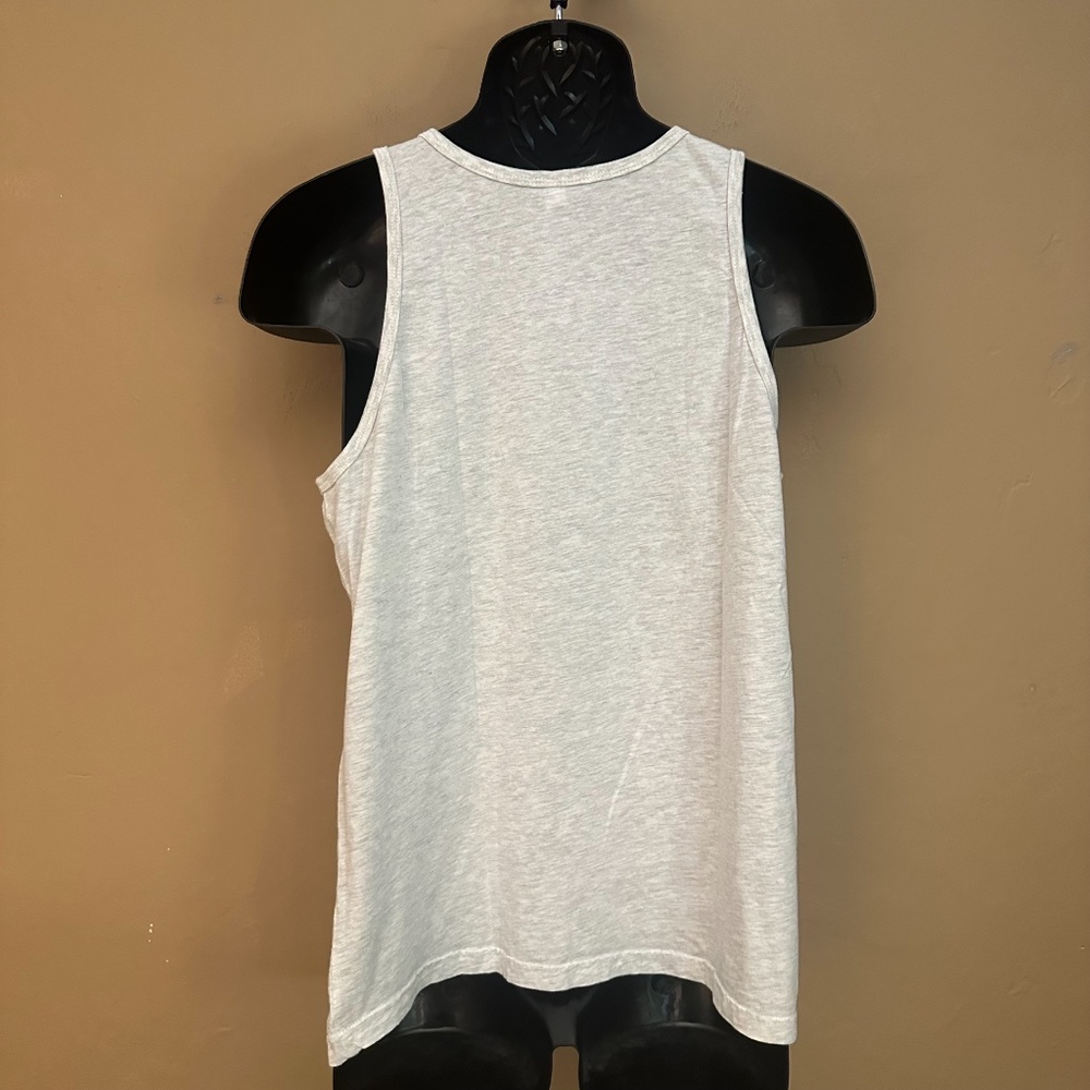 Nobody Knows I'm Gay Tank Top Medium Gently worn 99% cotton / 1% polyester - Picture 2 of 2